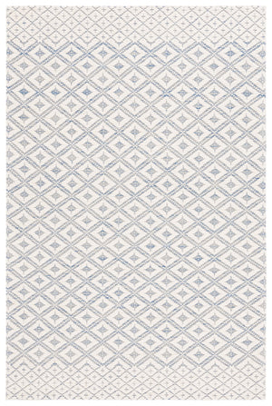 Safavieh Marbella 455 MRB455 Handloomed  Rug Blue / Ivory MRB455M-6
