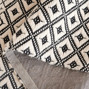 Safavieh Marbella 455 MRB455 Handloomed  Rug Black / Ivory MRB455Z-6