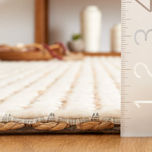 Safavieh Marbella 456 MRB456 Handloomed  Rug Brown / Natural MRB456T-6