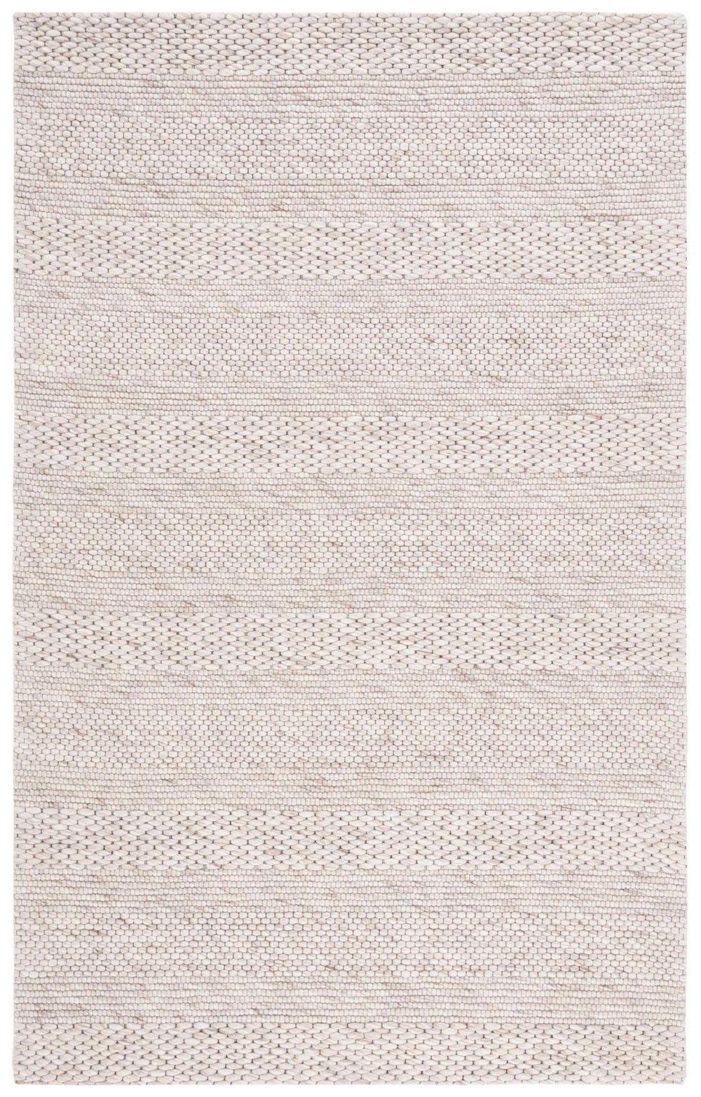 Safavieh Marbella 556 Hand Loomed 60% Wool, 20% Nylon, and 20% Cotton Modern Rug Beige MRB556B-8