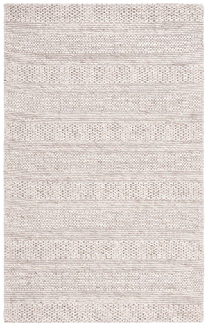 Safavieh Marbella Hand-Loomed Beige Area Rug — Low-Profile Wool Blend With Subtle Texture For Living Rooms 9'-0" x 12'-0" MRB556B-9