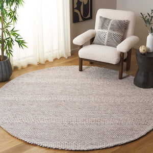 Safavieh Marbella Modern Area Rug - Hand-loomed Elegance With Soft Wool & Durable Nylon For Timeless Style Beige 60% Wool,20% Nylon,And 20% Cotton Mrb556b-5sq