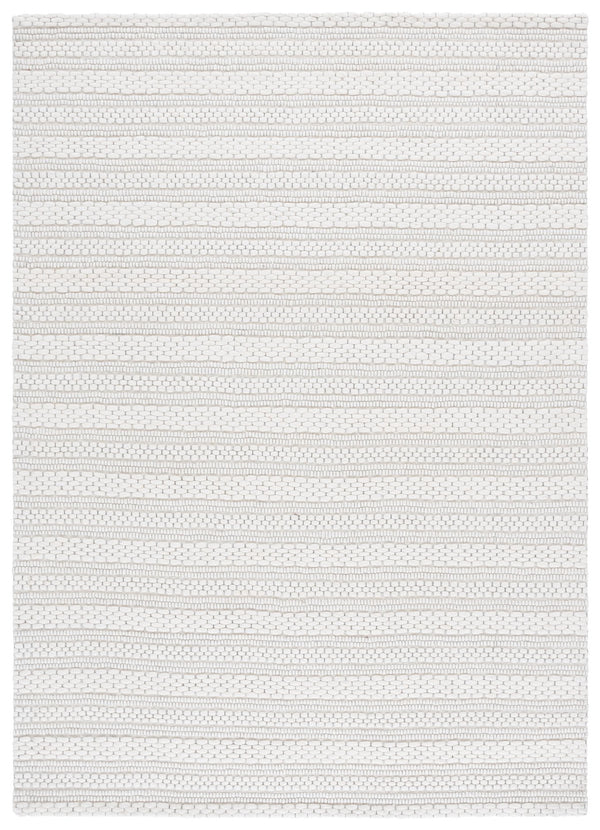 Safavieh Marbella Handloomed Runner Area Rug – Elegant Wool Blend For Hallways, Textured Comfort & Style Ivory 85% Wool 10% Cotton 5% Polyester Mrb825a-5
