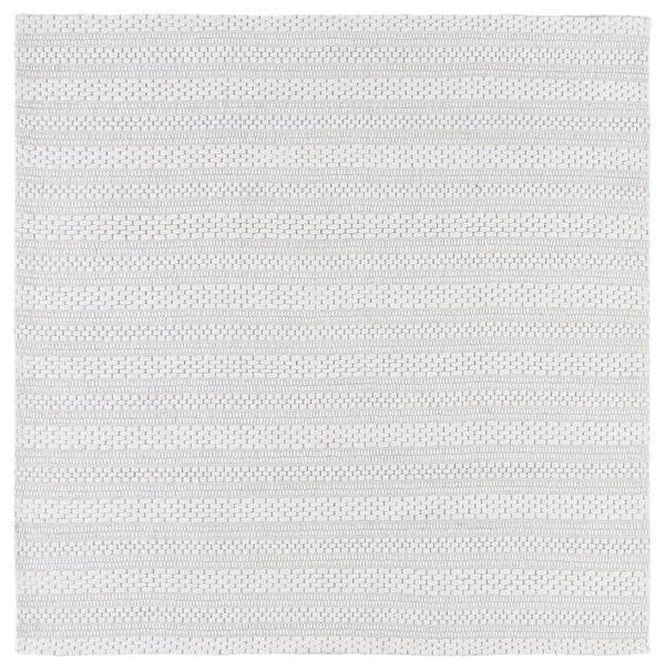 Safavieh Marbella Handloomed Runner Area Rug – Elegant Wool Blend For Hallways, Textured Comfort & Style Ivory 85% Wool 10% Cotton 5% Polyester Mrb825a-6sq