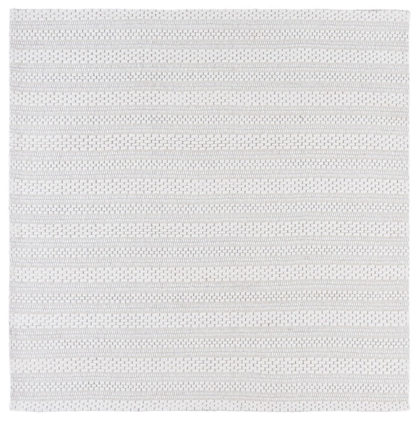 Safavieh Marbella Elegant Handloomed Area Rug For Cozy Living Spaces - Soft Wool Blend For Timeless Style Ivory 85% Wool 10% Cotton 5% Polyester Mrb825a-8