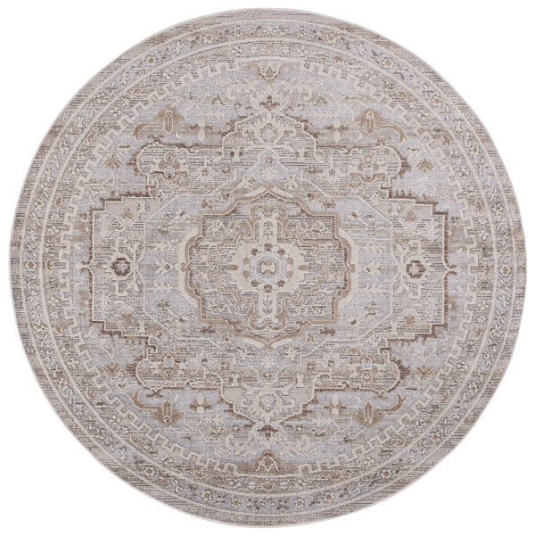 Safavieh Miranda Transitional Power-Loomed Rug In Beige Grey Ivory — Low-Profile, Durable, Textured Elegance 4'-0" x 6'-0" MRD300B-4