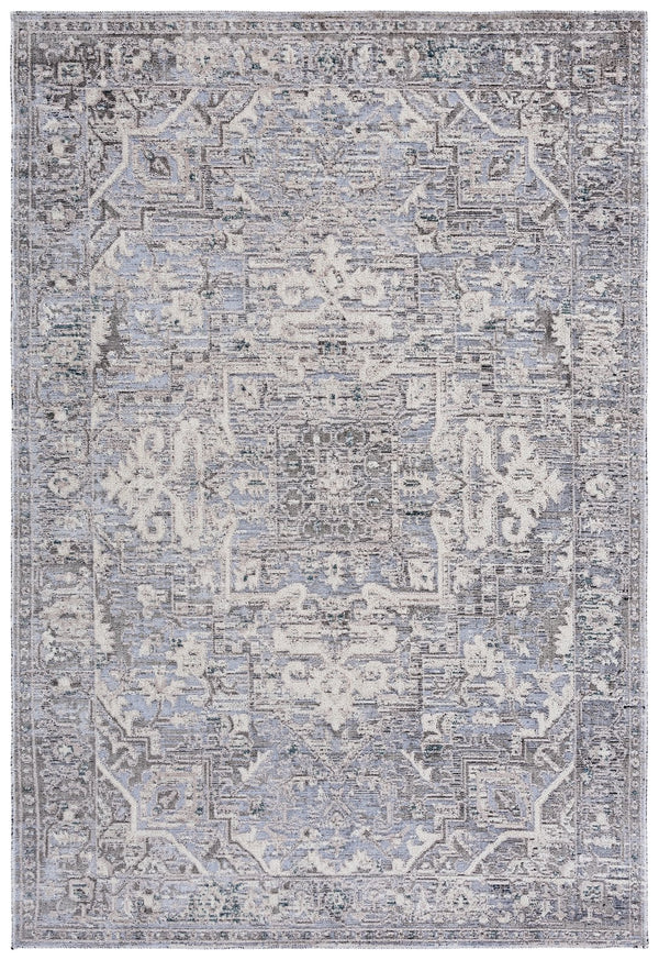Safavieh Miranda Elegant Grey & Ivory Transitional Area Rug — Power-Loomed Turkey, Low-Profile Durable DéCor (48X72) 4'-0" x 6'-0" MRD306F-4