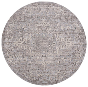 Safavieh Miranda Elegant Grey & Ivory Transitional Area Rug — Power-Loomed Turkey, Low-Profile Durable DéCor (48X72) 4'-0" x 6'-0" MRD306F-4
