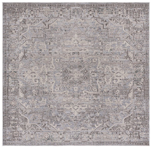 Safavieh Miranda Elegant Grey & Ivory Transitional Area Rug — Power-Loomed Turkey, Low-Profile Durable DéCor (48X72) 4'-0" x 6'-0" MRD306F-4