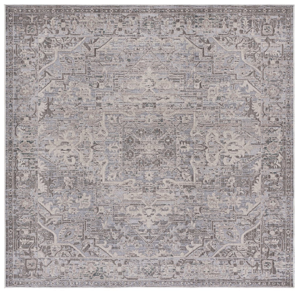 Safavieh Miranda Elegant Grey & Ivory Transitional Area Rug — Power-Loomed Turkey, Low-Profile Durable DéCor (48X72) 4'-0" x 6'-0" MRD306F-4