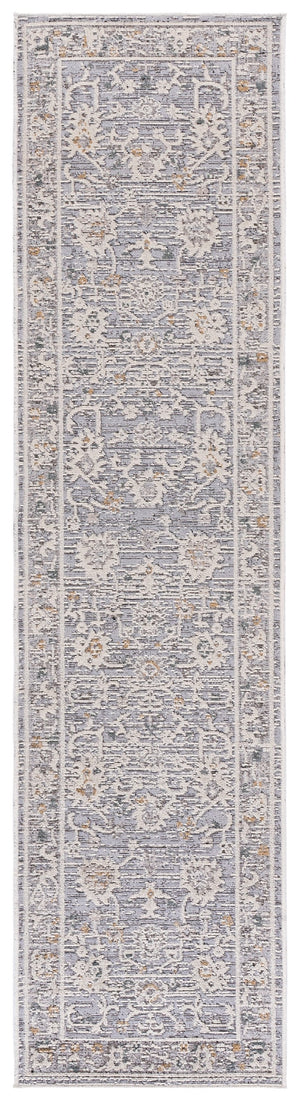 Safavieh Miranda Elegant Grey Ivory Beige Area Rug, Low-Profile Power-Loomed Turkey, Durable Transitional Design 8'-0" x 10'-0" MRD310F-8