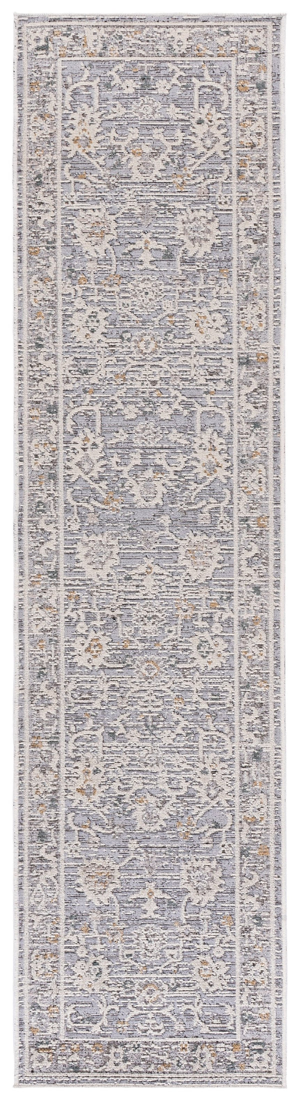 Safavieh Miranda Elegant Grey Ivory Beige Area Rug, Low-Profile Power-Loomed Turkey, Durable Transitional Design 8'-0" x 10'-0" MRD310F-8