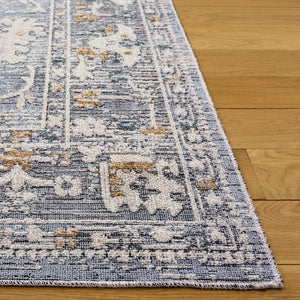 Safavieh Miranda Elegant Grey Ivory Beige Area Rug, Low-Profile Power-Loomed Turkey, Durable Transitional Design 8'-0" x 10'-0" MRD310F-8