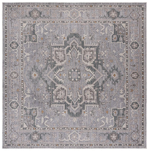 Safavieh Miranda Transitional Grey Ivory Area Rug — Low-Profile Power-Loomed Turkey Construction For Durability And Style 8'-0" x 10'-0" MRD312F-8