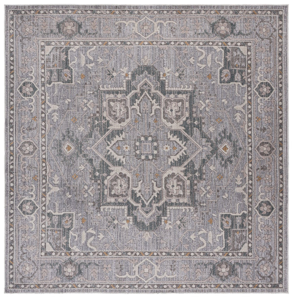 Safavieh Miranda Transitional Grey Ivory Area Rug — Low-Profile Power-Loomed Turkey Construction For Durability And Style 8'-0" x 10'-0" MRD312F-8
