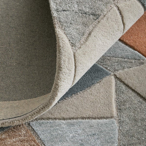 Feizy Rugs Maridian Abstract Area Rug Bold Geometric Pattern for Modern Living Spaces 5X8 MRD8A69FGRYMLTE10