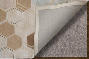 Feizy Rugs Maridian Abstract Area Rug Layered Tones Anchor Living Room or Bedroom Floor MRD8A72FBGEBRNE10