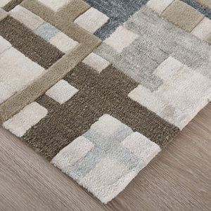 Feizy Rugs Maridian Abstract Area Rug Painterly Modern Design for Living Room or Bedroom Floor MRD8A73FBLUBGEE10