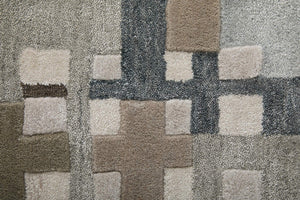 Feizy Rugs Maridian Abstract Area Rug Painterly Modern Design for Living Room or Bedroom Floor MRD8A73FBLUBGEE10