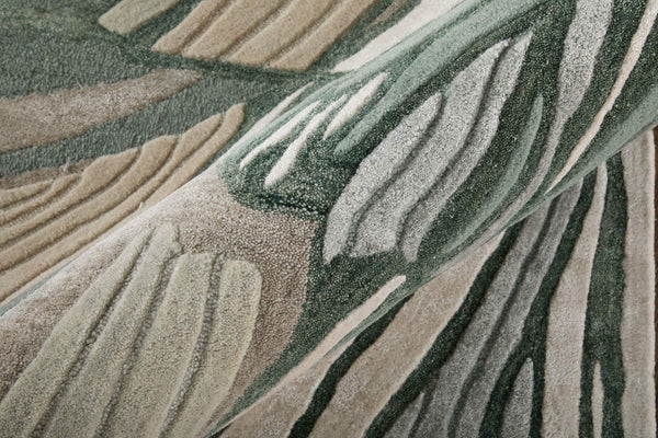 Feizy Rugs Maridian Abstract Geometric Area Rug Earth Tone Living Room Bedroom Floor Accent MRD8A74FGRNBGEE10