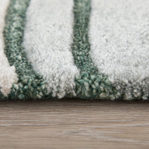 Feizy Rugs Maridian Abstract Geometric Area Rug Earth Tone Living Room Bedroom Floor Accent MRD8A74FGRNBGEE10