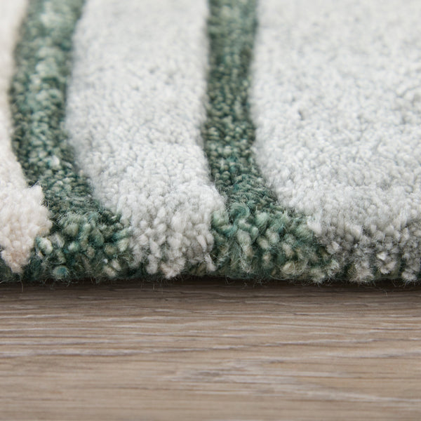 Feizy Rugs Maridian Abstract Geometric Area Rug Earth Tone Living Room Bedroom Floor Accent MRD8A74FGRNBGEE10