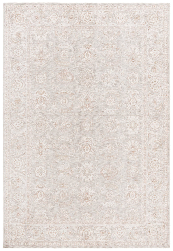 Safavieh Marigold Traditional Area Rug - Luxurious Soft Polyester, Elegant Patterns For Timeless Home Décor Light Grey ,Beige Polyester Mrg130f-10