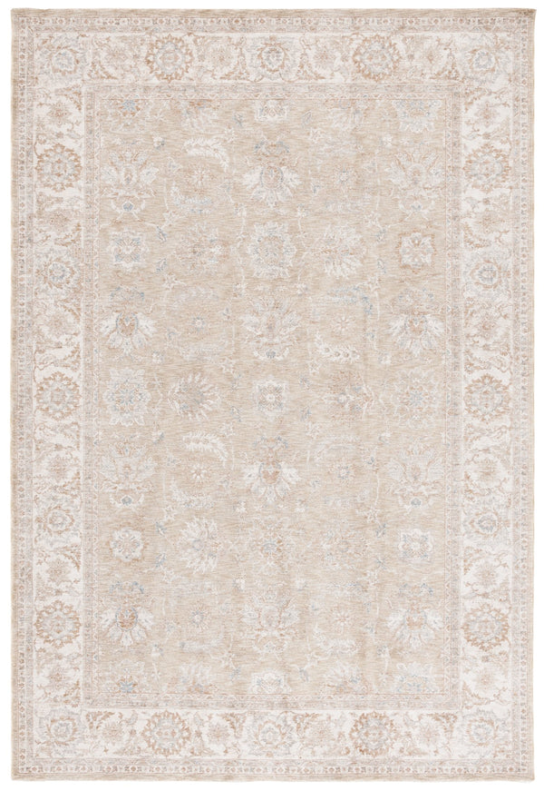 Safavieh Marigold Traditional Area Rug - Luxurious Soft Polyester, Elegant Patterns For Timeless Home Décor Light Green ,Grey Polyester Mrg130y-10