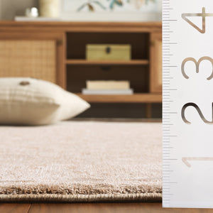 Safavieh Marigold Elegant Area Rug - Luxurious Floral Design In Warm Brown And Ivory For Your Home Decor Light Green ,Ivory Polyester Mrg136y-10