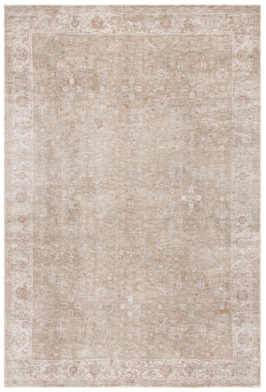 Safavieh Marigold Elegant Area Rug - Luxurious Floral Design In Warm Brown And Ivory For Your Home Decor Light Green ,Ivory Polyester Mrg136y-10