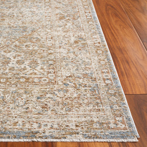 Safavieh Marigold Elegant Area Rug In Stunning Traditional Design For Living Rooms & Bedrooms, 10x14 Ft Blue ,Beige Polyester Mrg138m-10
