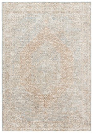 Safavieh Marigold Elegant Area Rug In Stunning Traditional Design For Living Rooms & Bedrooms, 10x14 Ft Blue ,Beige Polyester Mrg138m-10