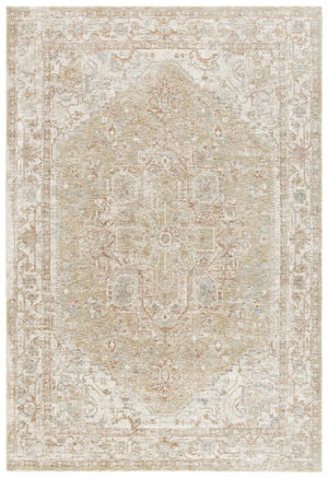 Safavieh Marigold Luxurious Power-loomed Area Rug - Timeless Design, Cozy Comfort For Elegant Interiors Light Green ,Grey Polyester Mrg140y-10
