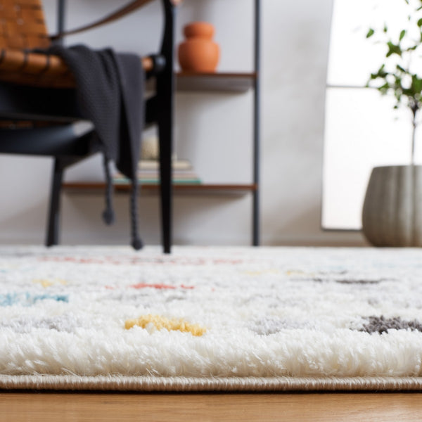 Safavieh Marrakesh 300 Power Loomed  Rug Ivory / Grey MRK300A-9