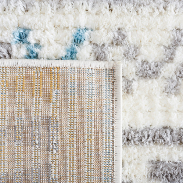 Safavieh Marrakesh 300 Power Loomed  Rug Ivory / Grey MRK300A-9