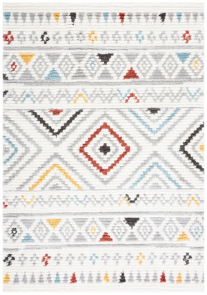 Safavieh Marrakesh 300 Power Loomed  Rug Ivory / Grey MRK300A-9