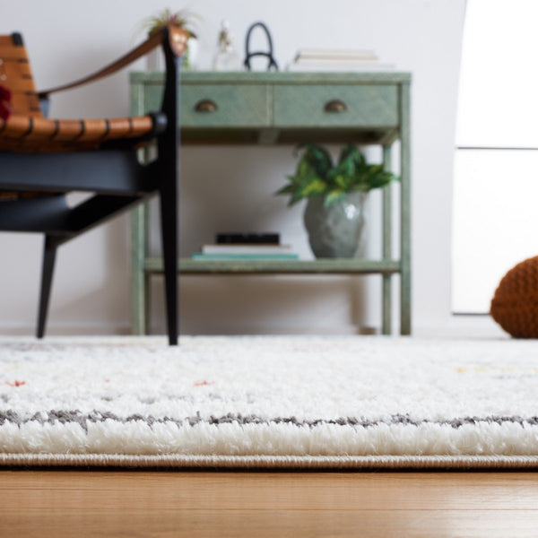 Safavieh Marrakesh 302 Power Loomed  Rug Ivory / Grey MRK302A-9