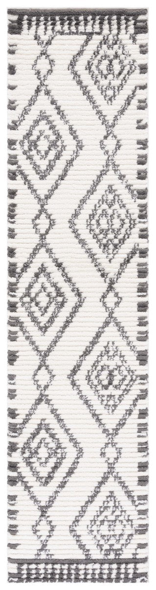 Safavieh Marrakesh 304 Power Loomed  Rug Ivory / Dark Grey MRK304A-9