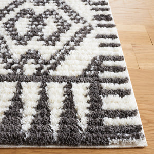 Safavieh Marrakesh 304 Power Loomed  Rug Ivory / Dark Grey MRK304A-9