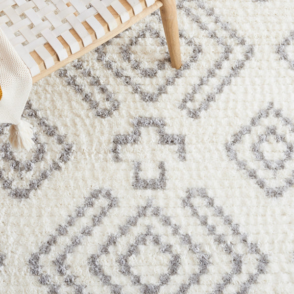 Safavieh Marrakesh 306 Power Loomed  Rug Ivory / Grey MRK306A-9