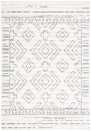 Safavieh Marrakesh 306 Power Loomed  Rug Ivory / Grey MRK306A-9