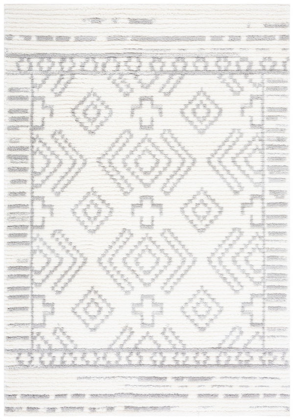 Safavieh Marrakesh 306 Power Loomed  Rug Ivory / Grey MRK306A-9