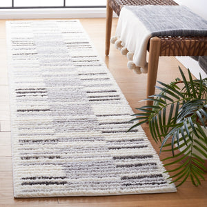 Safavieh Marrakesh 308 Power Loomed  Rug Ivory / Grey MRK308A-9