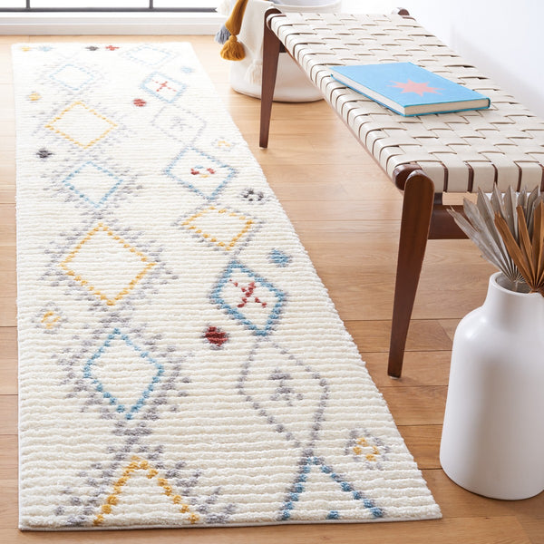 Safavieh Marrakesh 310 Power Loomed  Rug Ivory / Grey MRK310A-9