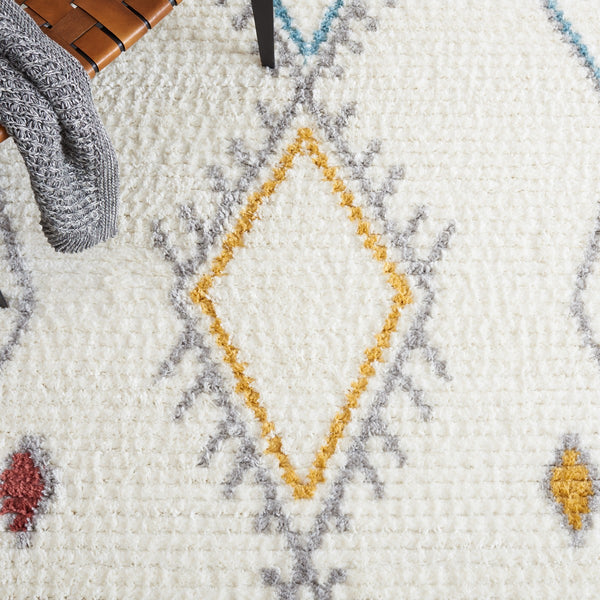 Safavieh Marrakesh 310 Power Loomed  Rug Ivory / Grey MRK310A-9