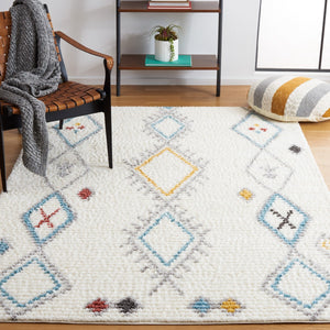 Safavieh Marrakesh 310 Power Loomed  Rug Ivory / Grey MRK310A-9