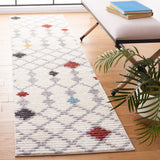 Safavieh Marrakesh 312 Power Loomed  Rug Ivory / Grey MRK312A-9