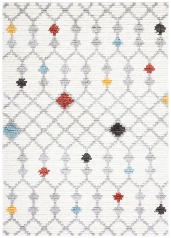 Safavieh Marrakesh 312 Power Loomed  Rug Ivory / Grey MRK312A-9
