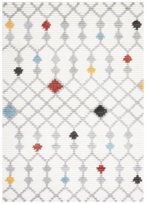 Safavieh Marrakesh 312 Power Loomed  Rug Ivory / Grey MRK312A-9