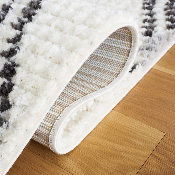 Safavieh Marrakesh 314 Power Loomed  Rug Ivory / Grey MRK314A-9